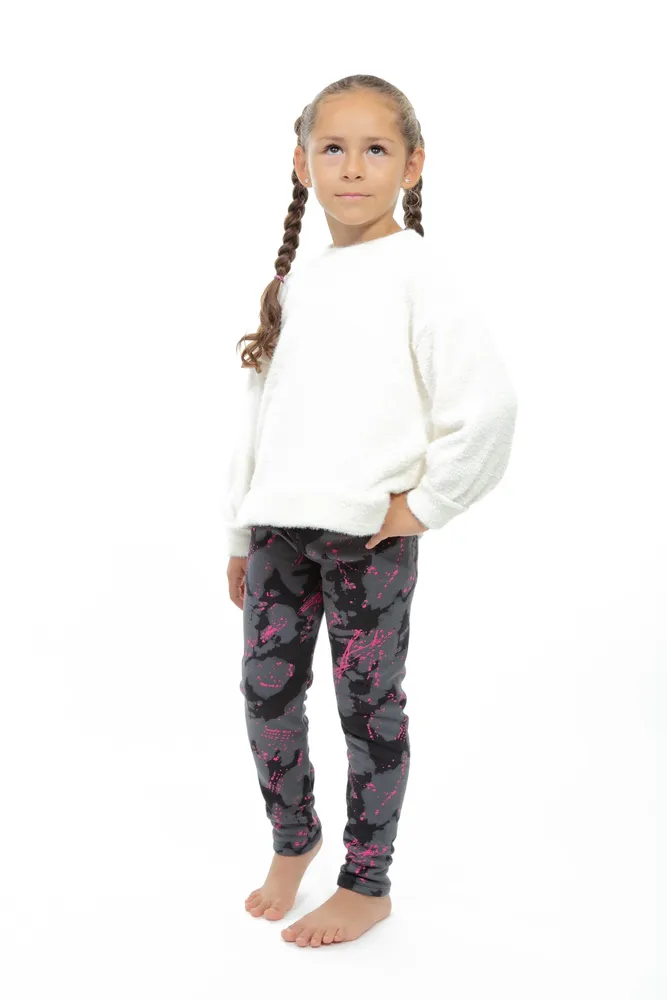 Spatter Kid's - Cozy Lined Leggings