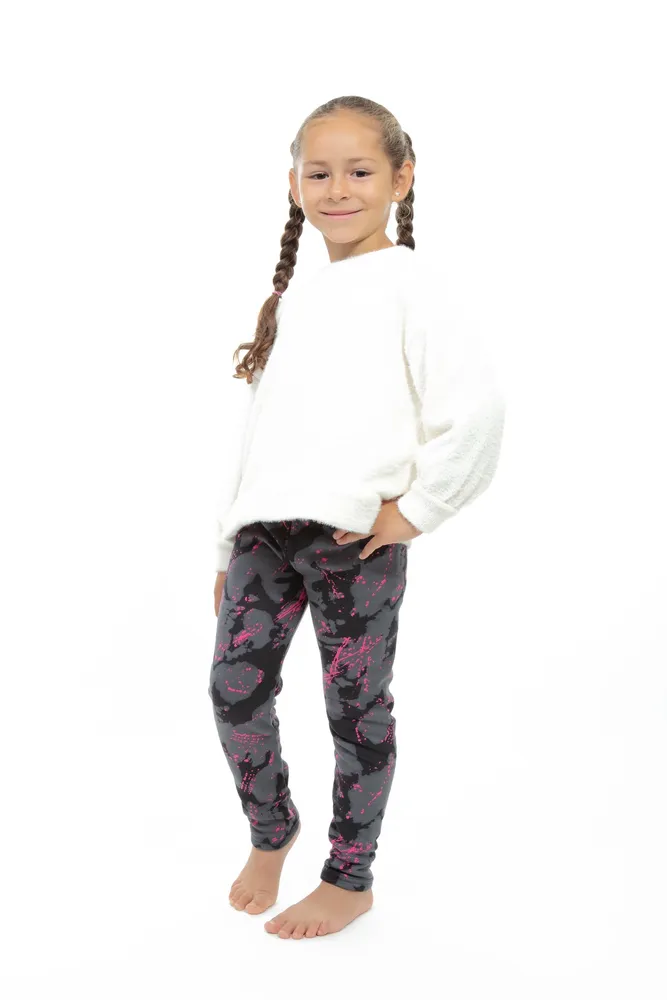 Spatter Kid's - Cozy Lined Leggings