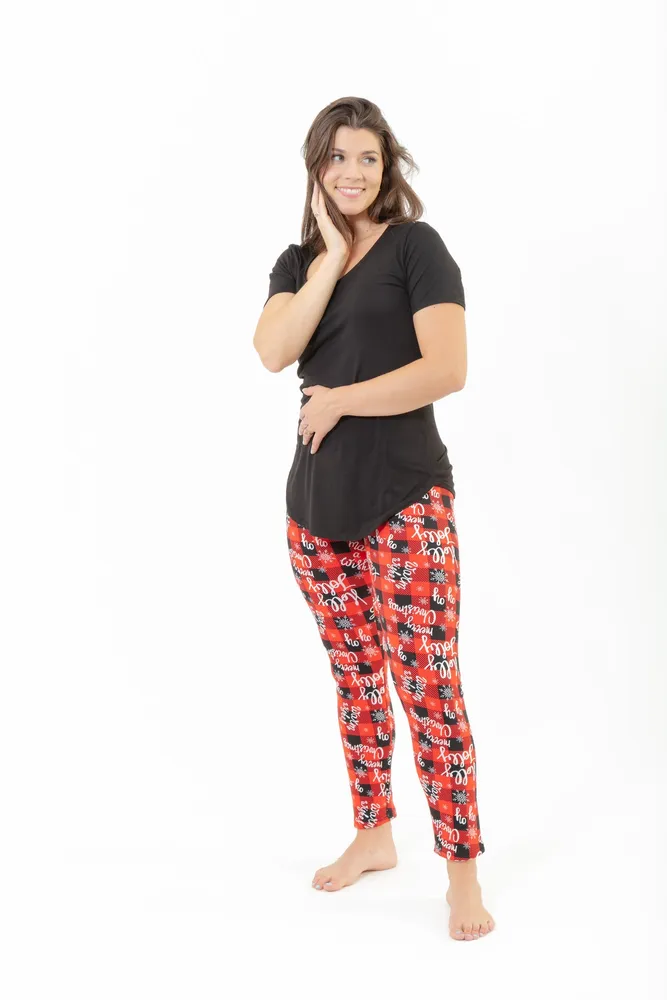 Plaid Joy - Cozy Lined Leggings