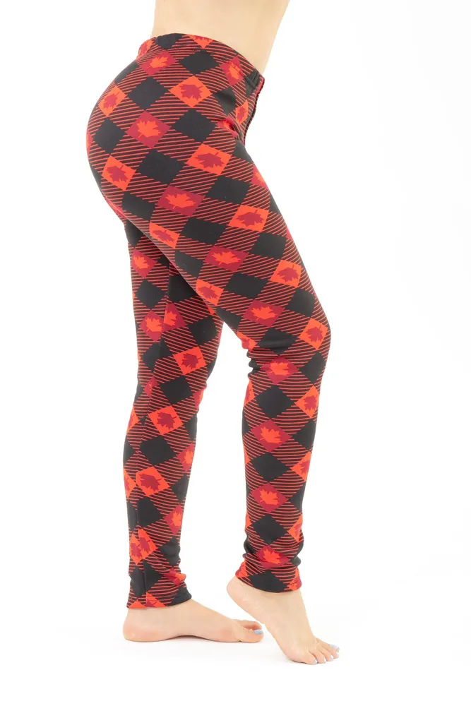 Arce Plaid - Cozy Lined Leggings