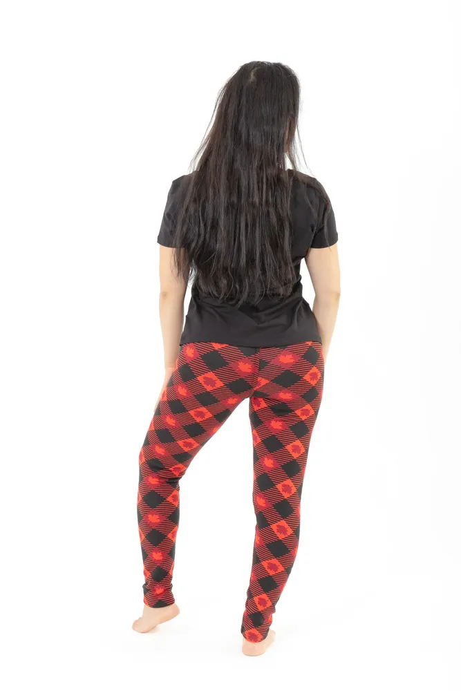 Arce Plaid - Cozy Lined Leggings