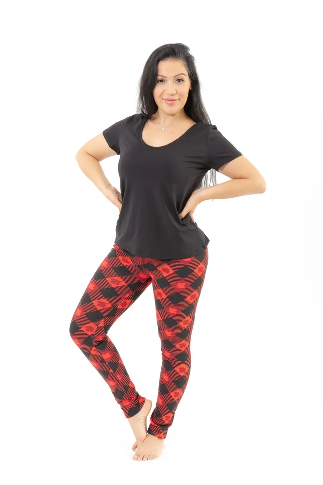 Arce Plaid - Cozy Lined Leggings