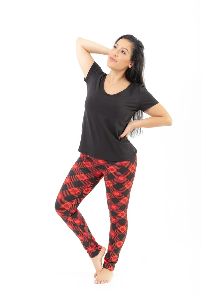 Arce Plaid - Cozy Lined Leggings