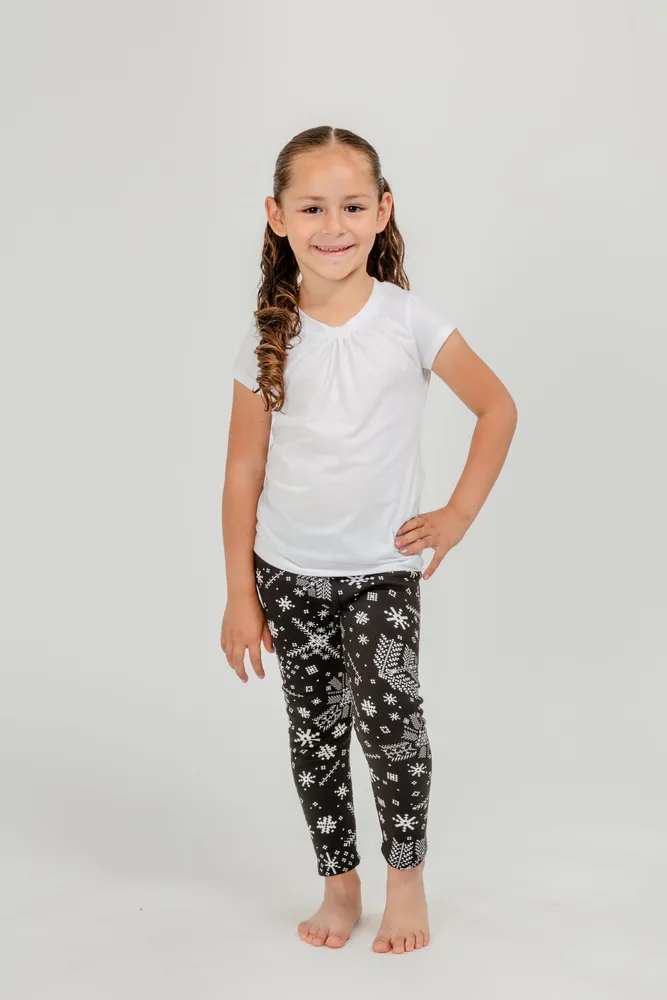 Cool Snowflake Kid's - Cozy Lined Leggings