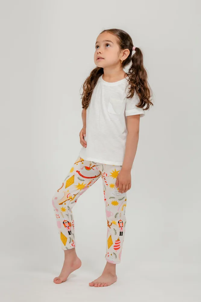 Xmas Fun Kid's - Cozy Lined Leggings