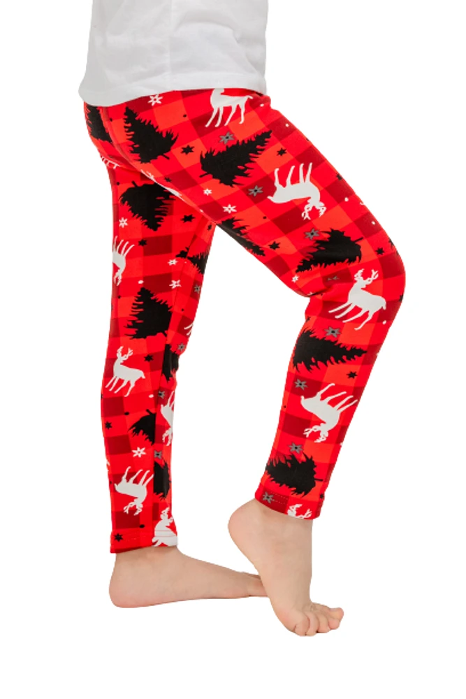 Christmas Moose Kid's - Cozy Lined