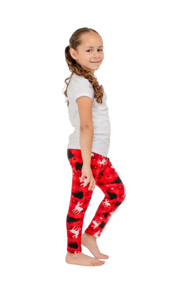 Just Cozy Reindeer Games Kid's - Cozy Lined Leggings