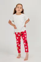 Xmas Tree Kid's - Cozy Lined Leggings