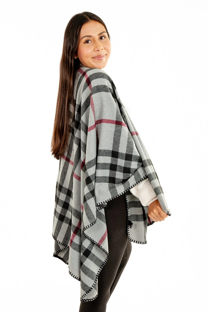 Gracy - Poncho Scarf