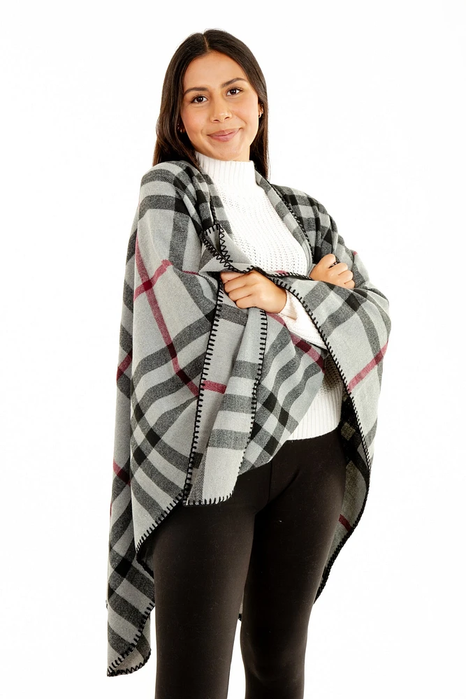 Gracy - Poncho Scarf