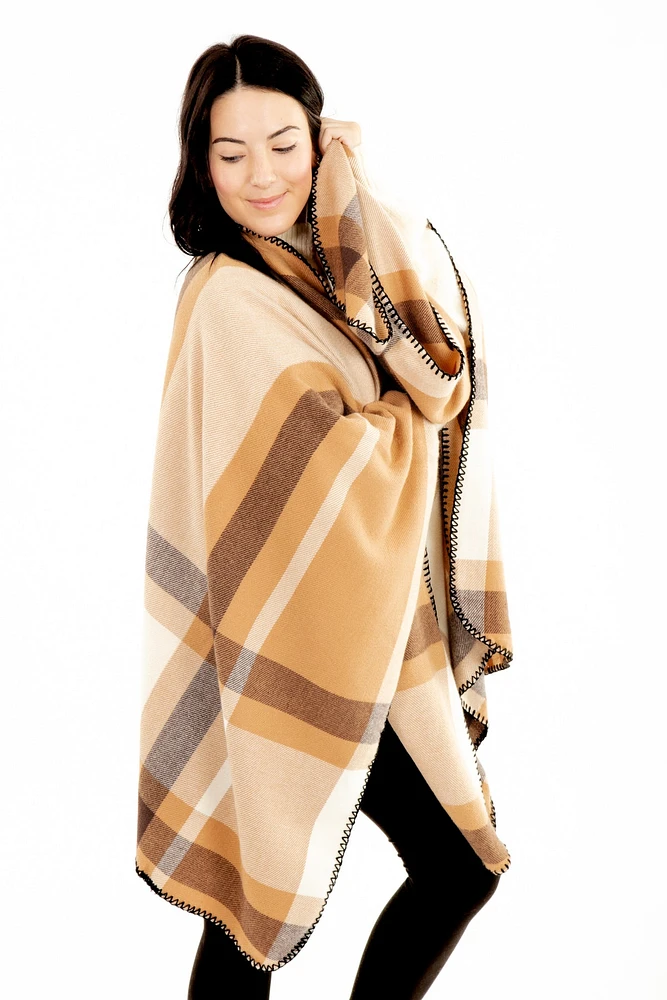 Sophia - Poncho Scarf