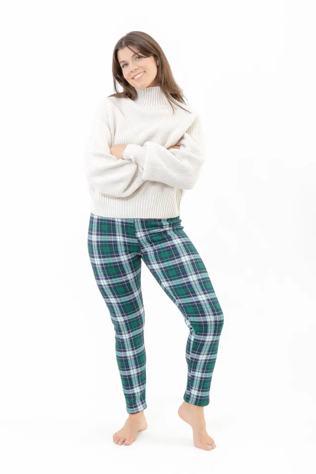 Just Cozy Emerald - Cozy Lined Leggings