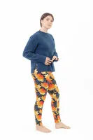 Fall Leaves - Cozy Lined Leggings