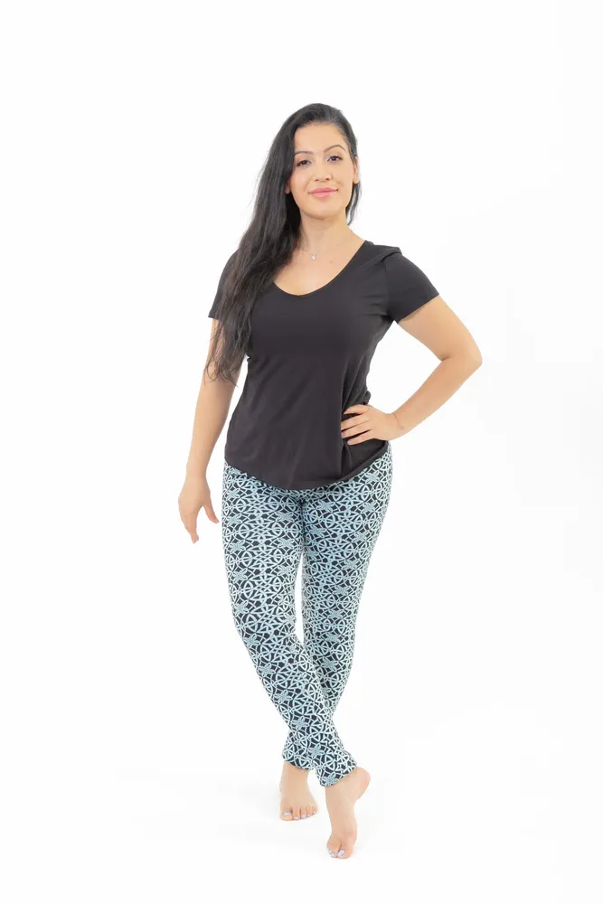 Water Mandala - Cozy Lined Leggings