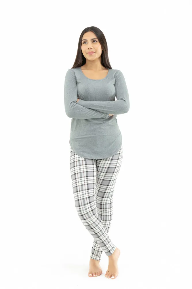 Scottish Grey - Cozy Lined Leggings