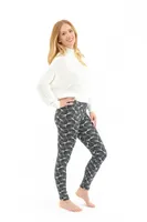 Lotus Flower - Cozy Lined Leggings