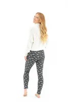 Lotus Flower - Cozy Lined Leggings