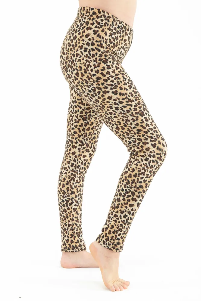 Just Cozy Dressy Lynx - Cozy Lined Leggings