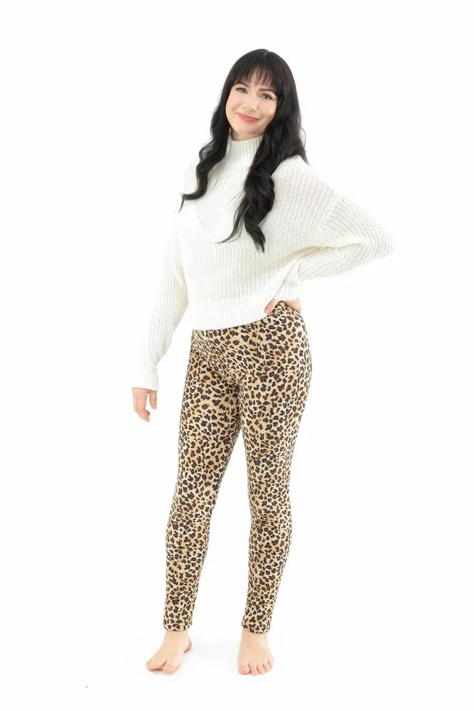 Dressy Lynx - Cozy Lined Leggings