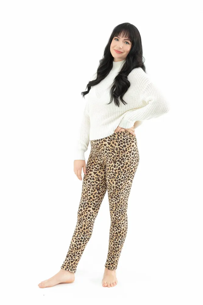 Dressy Lynx - Cozy Lined Leggings