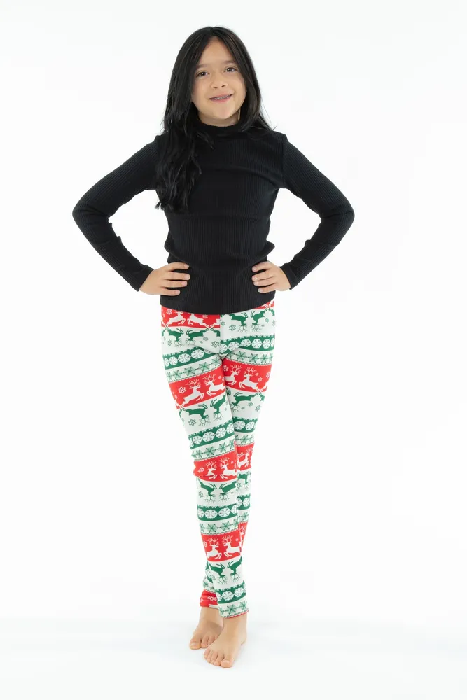 Reindeer Games Kid's - Cozy Lined Leggings