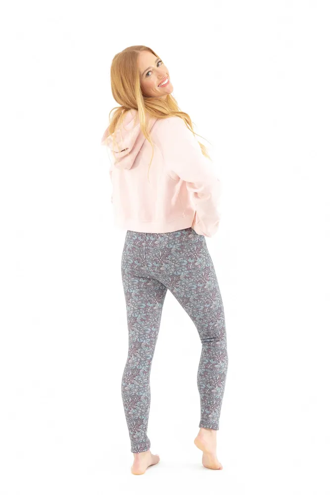 Floral - Cozy Lined Leggings