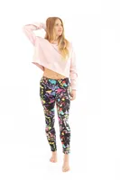 Colorful Doodles - Cozy Lined Leggings