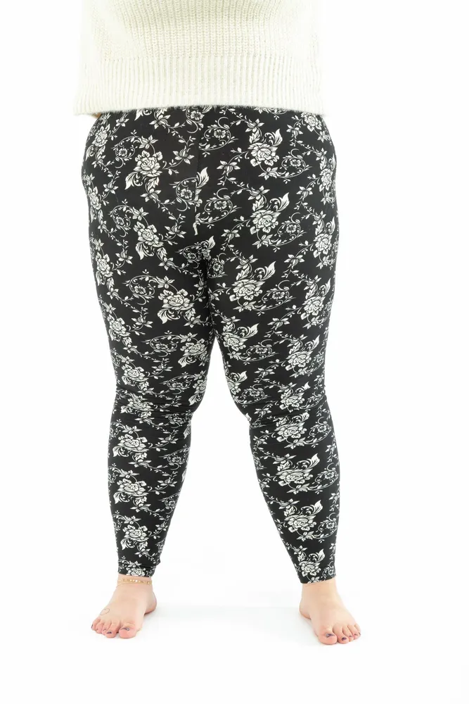 Just Cozy Exotic Rose - Cozy Lined Leggings