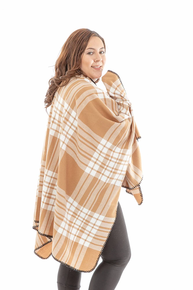 Jolene - Poncho Scarf