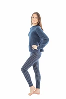 Blue Checkers - Cozy Lined