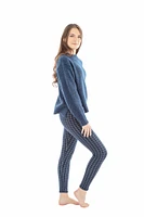 Blue Checkers - Cozy Lined