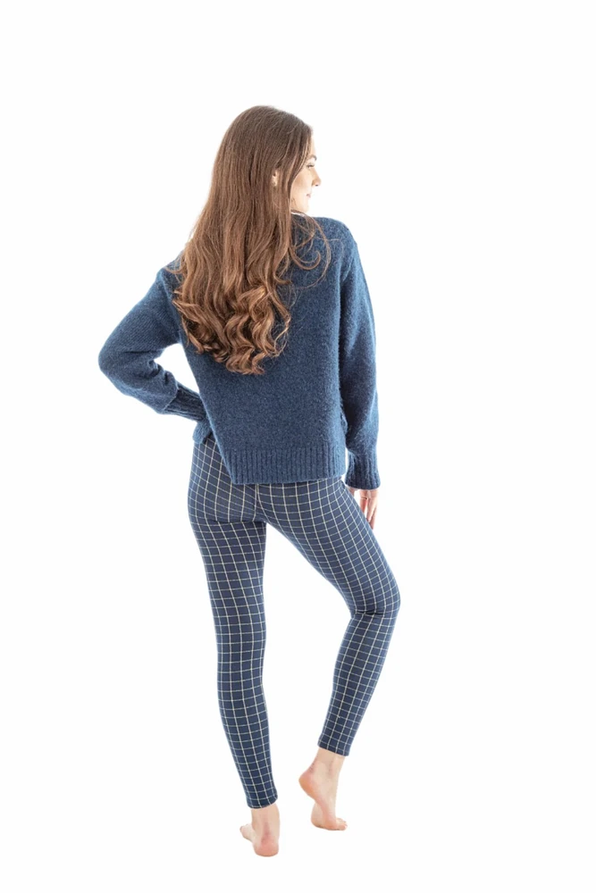 Blue Checkers - Aigné confortable