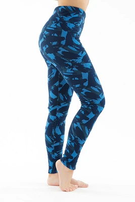 Blue Art - Cozy Lined Leggings