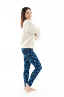 Blue Art - Cozy Lined Leggings