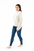 Blue Art - Cozy Lined Leggings