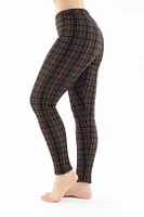 Royal Tartan - Cozy Lined Leggings