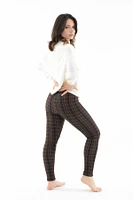 Royal Tartan - Cozy Lined Leggings