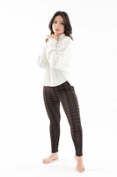 Royal Tartan - Cozy Lined Leggings