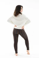 Royal Tartan - Cozy Lined Leggings