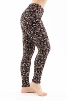 Luxury Floral - Cozy Lined Leggings