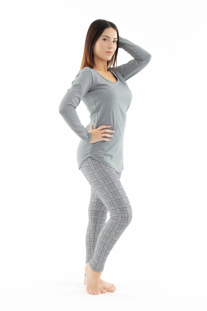 Parquet Touch - Cozy Lined Leggings