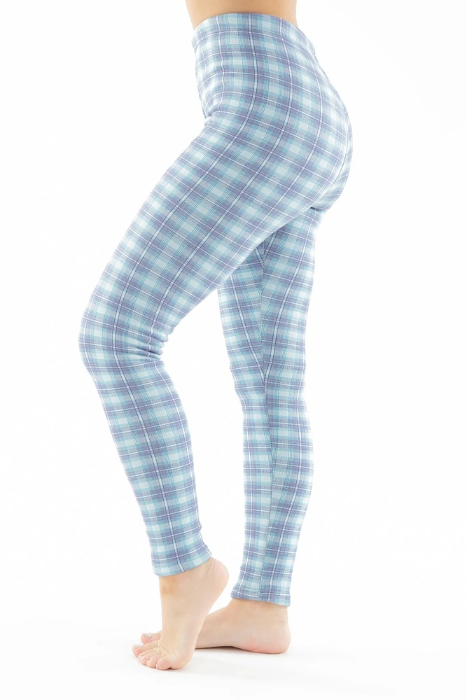 Sky Scottish - Cozy Lined Leggings