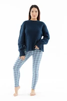 Sky Scottish - Cozy Lined Leggings