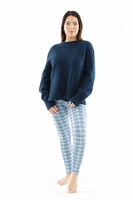 Sky Scottish - Cozy Lined Leggings