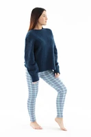 Sky Scottish - Cozy Lined Leggings