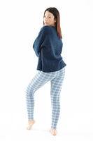 Sky Scottish - Cozy Lined Leggings