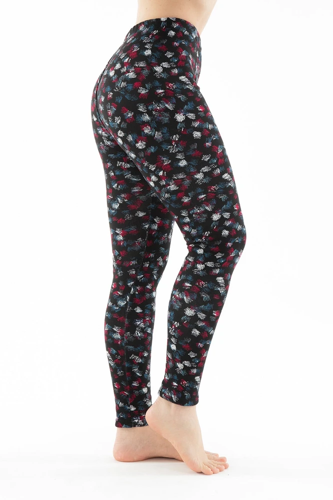 Flower Feel - Cozy Lined Leggings