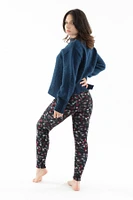 Flower Feel - Cozy Lined Leggings