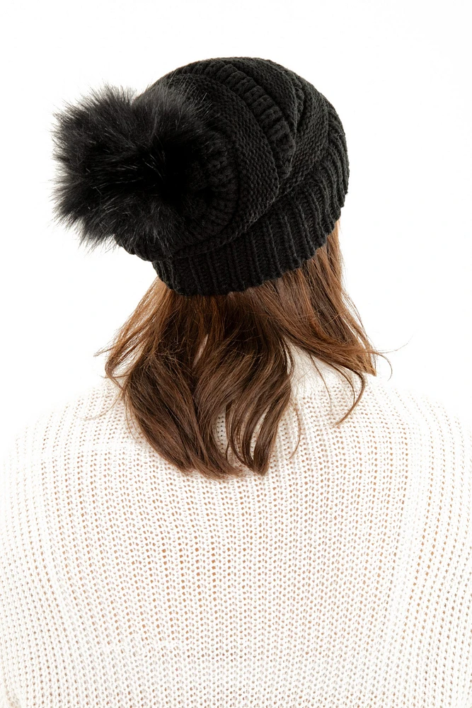 Black - Cozy Slouchy Beanie