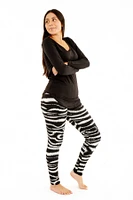 B&W Sand - Cozy Lined Leggings